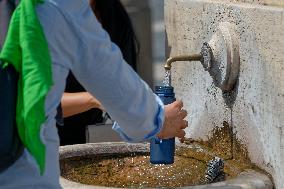 Extreme Heat Affects Daily Life In Italy