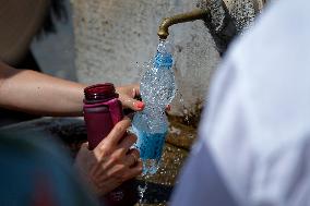 Extreme Heat Affects Daily Life In Italy