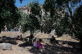 Extreme Heat Affects Daily Life In Italy