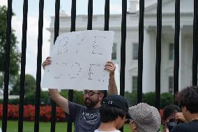 Scenes From The White House As Joe Biden Ends His Campaign