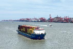 Yangshan Port in Shanghai