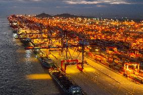 Yangshan Port in Shanghai