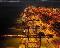 Yangshan Port in Shanghai