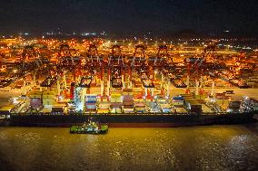 Yangshan Port in Shanghai