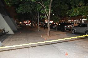 Male Shot And In Critical Condition After Being Shot By Apartment Building In Bronx New York