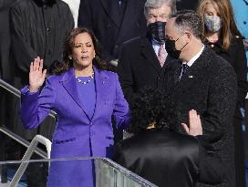 Kamala Harris Thrust Into Spotlight As Biden Bows Out