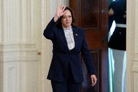 Kamala Harris Thrust Into Spotlight As Biden Bows Out