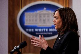 Kamala Harris Thrust Into Spotlight As Biden Bows Out