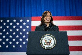 Kamala Harris Thrust Into Spotlight As Biden Bows Out