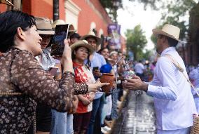 Guelaguetza Showcase In Oaxaca City - Mexico