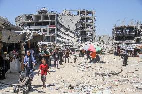 Situation In Jabalia Refugee Camp - Gaza Strip