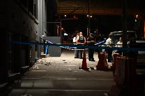 Fatal Shooting Outside Ryerson Street Migrant Center In Brooklyn New York