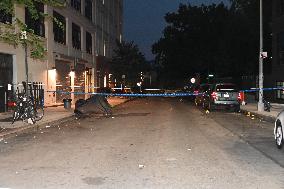 Fatal Shooting Outside Ryerson Street Migrant Center In Brooklyn New York