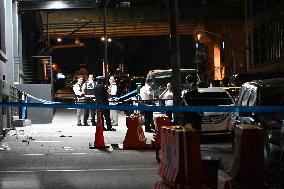 Fatal Shooting Outside Ryerson Street Migrant Center In Brooklyn New York