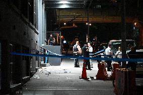 Fatal Shooting Outside Ryerson Street Migrant Center In Brooklyn New York