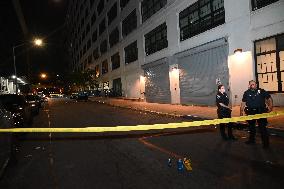 Fatal Shooting Outside Ryerson Street Migrant Center In Brooklyn New York