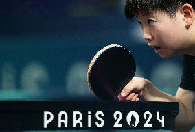 (PARIS2024)FRANCE-PARIS-TABLE TENNIS-TEAM CHINA-TRAINING