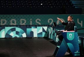 (PARIS2024)FRANCE-PARIS-TABLE TENNIS-TEAM CHINA-TRAINING