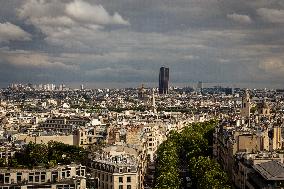 View From Arc De Triomphe Terrace