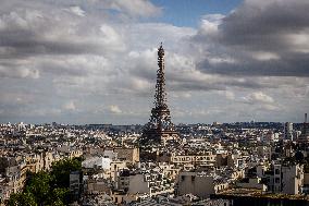 View From Arc De Triomphe Terrace