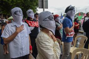 Demonstration During The SONA Of President Marcos Jr.