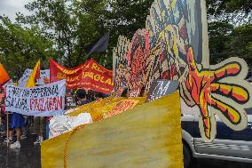 Demonstration During The SONA Of President Marcos Jr.