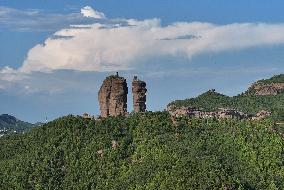 (FlyOverChina)CHINA-HEBEI-CHENGDE-AERIAL VIEW (CN)