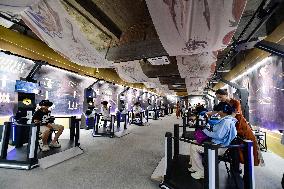 CHINA-GANSU-DUNHUANG-MOGAO GROTTOES-DIGITAL TECHNOLOGY-TOURISM (CN)