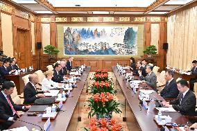 CHINA-BEIJING-WANG YI-U.S. DELEGATION-MEETING (CN)