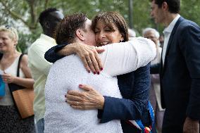 Inauguration of the Muhammad Yunus Place - Paris