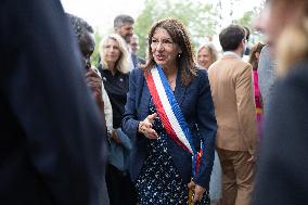 Inauguration of the Muhammad Yunus Place - Paris