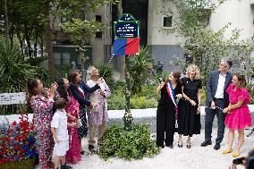 Inauguration of the Muhammad Yunus Place - Paris