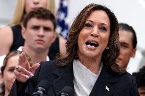 Kamala Harris delivers remarks - Washington