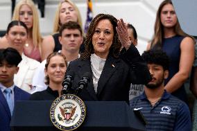 Kamala Harris delivers remarks - Washington