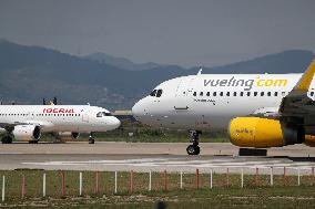 Daily life at Barcelona airport