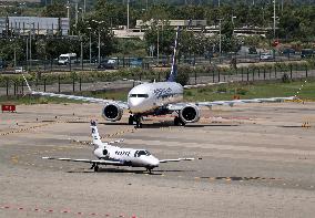 Daily life at Barcelona airport