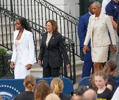 Vice President Kamala Harris Welcomes NCAA Champions To The White House