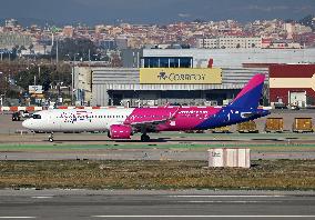 Daily life at Barcelona airport