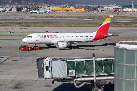 Daily life at Barcelona airport