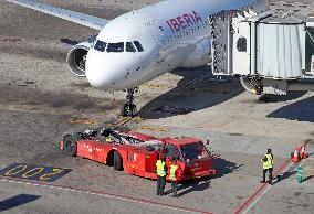 Daily life at Barcelona airport