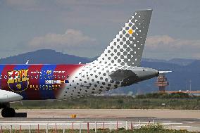 Daily life at Barcelona airport