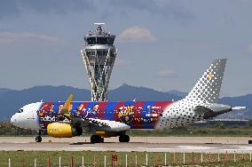 Daily life at Barcelona airport