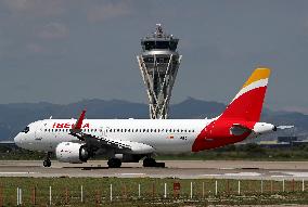 Daily life at Barcelona airport