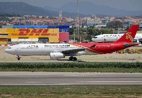 Daily life at Barcelona airport