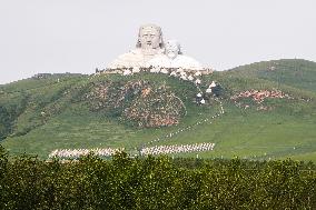 Mongolian Emperors Spectacular Statues