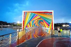 Rainbow Bridge in Qingdao