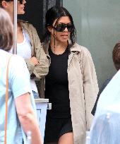 Kourtney Kardashian and Travis Barker out in New York