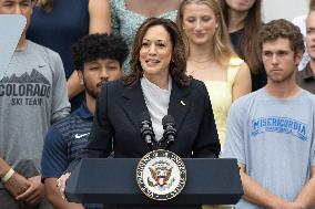 Kamala Harris Appears At First Event Since Biden Dropped Out - Washington