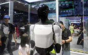 Tesla Humanoid Robot at 2024 WAIC in Shanghai