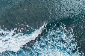 Paris 2024 - Surfing Training Session In Teahupo’